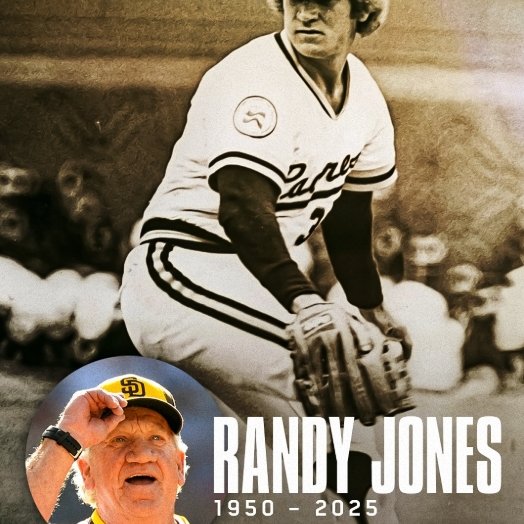 랜디 존스, 샌디에이고 파드리스의 전설이자 최초의 사이영상 수상자 별세