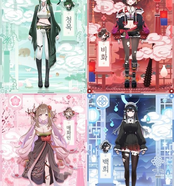 한국 전통 설화로 탄생한 버추얼 아이돌 '사령화(四靈花)', 30만 뷰 돌파의 신화